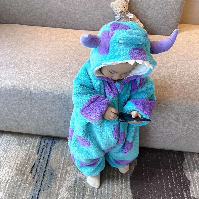 SnuggleCritters™ Monster - Baby Jumpsuit Romper