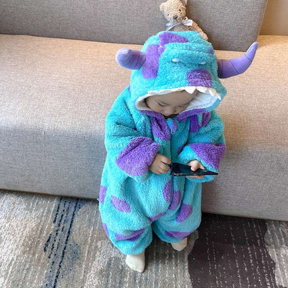 SnuggleCritters™ Monster - Baby Jumpsuit Romper