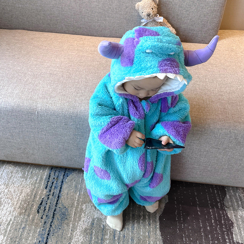 SnuggleCritters™ Monster - Baby Jumpsuit Romper