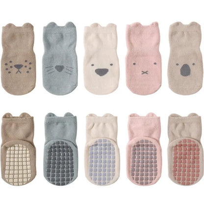 Sockies - 5 Pair Non-Slip Socks