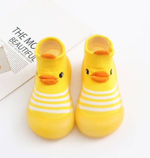 Cute Animal - Breathable Lightweight Slip-on Sock/Sneakers - Kiddie Kicks Co