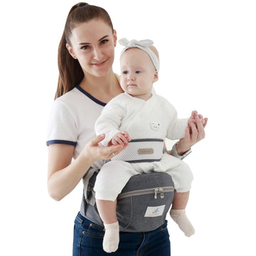 CuddleHip Carrier | Waist Stool + Sling + Belt | Bum Bag